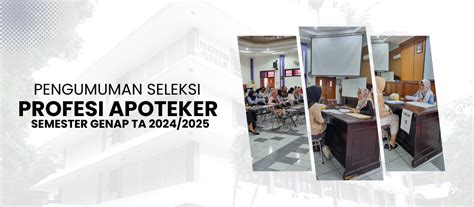 pendaftaran apoteker mega rezky 2024|Pendidikan Profesi Apoteker – Fakultas Farmasi .